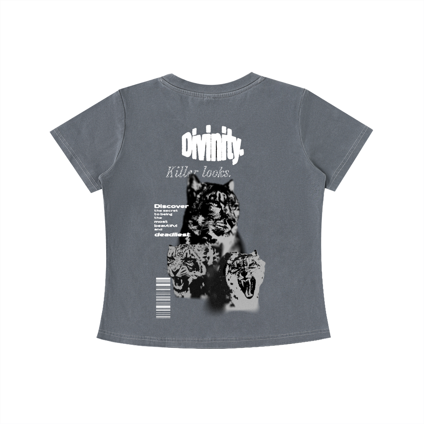 "Killer Looks" Vintage Wash Slim Fit T-shirt