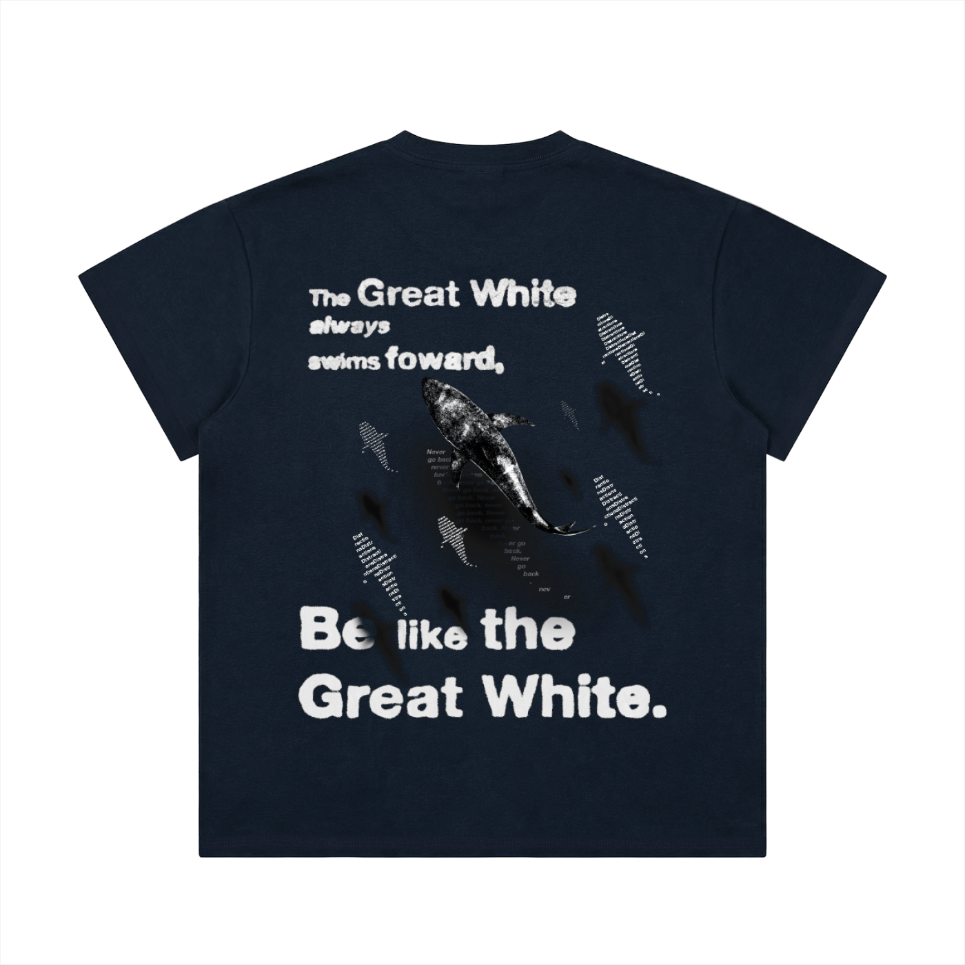 "Great White" Lightweight Cotton Classic Fit T-Shirt
