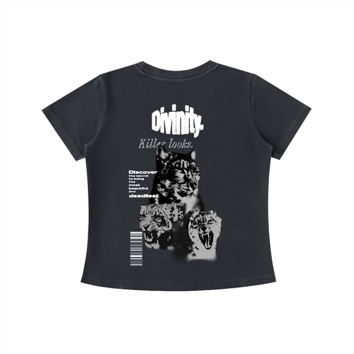 "Killer Looks" Vintage Wash Slim Fit T-shirt
