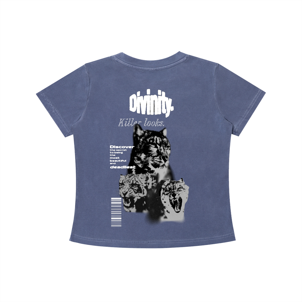 "Killer Looks" Vintage Wash Slim Fit T-shirt