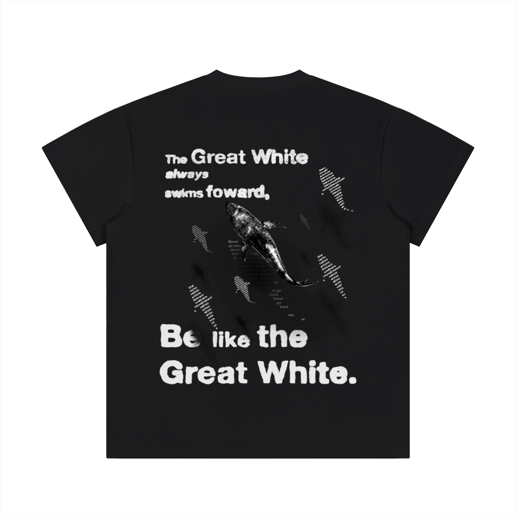 "Great White" Lightweight Cotton Classic Fit T-Shirt