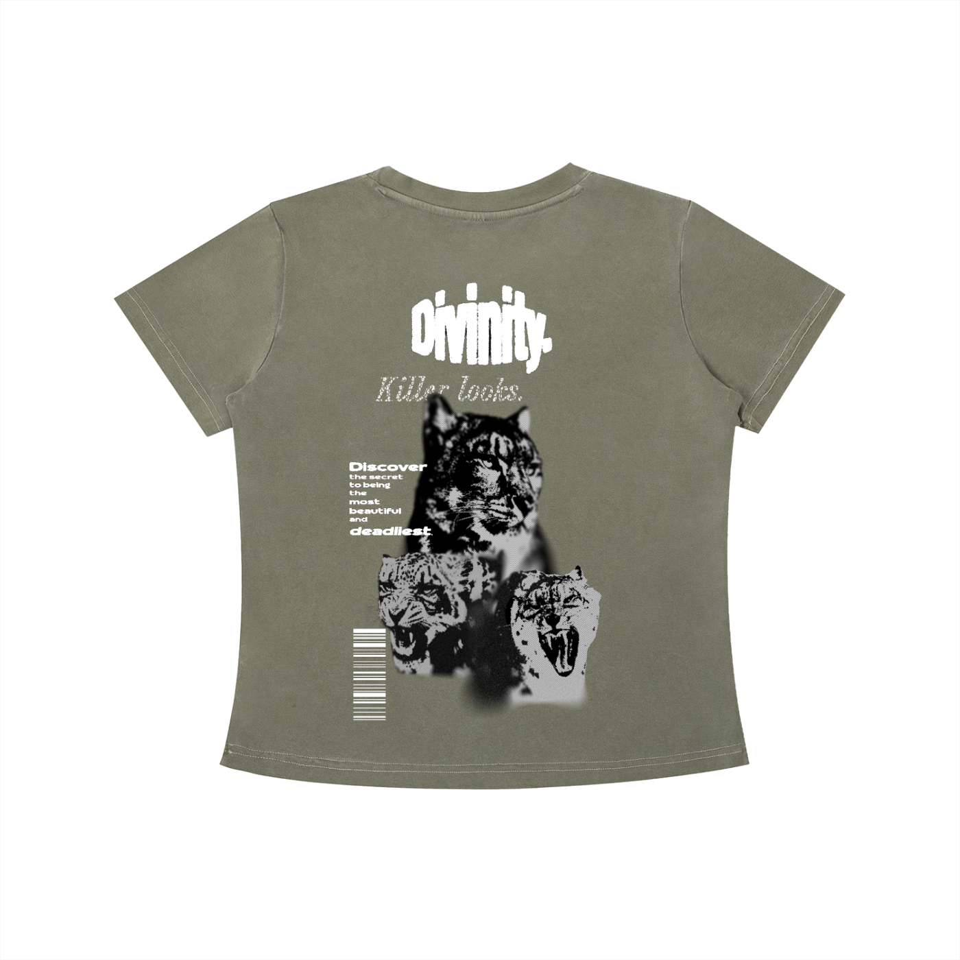 "Killer Looks" Vintage Wash Slim Fit T-shirt