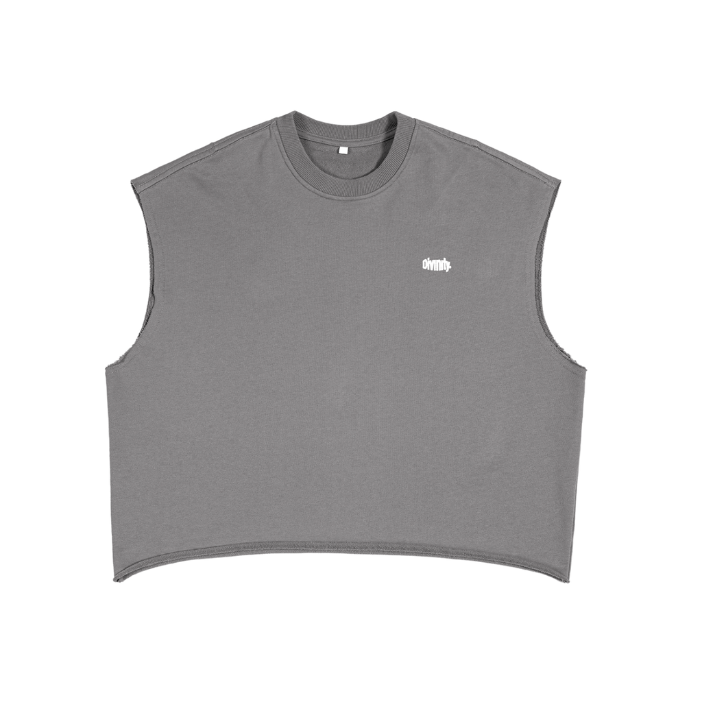 "Learn To Fly" French Terry Boxy Tank Top